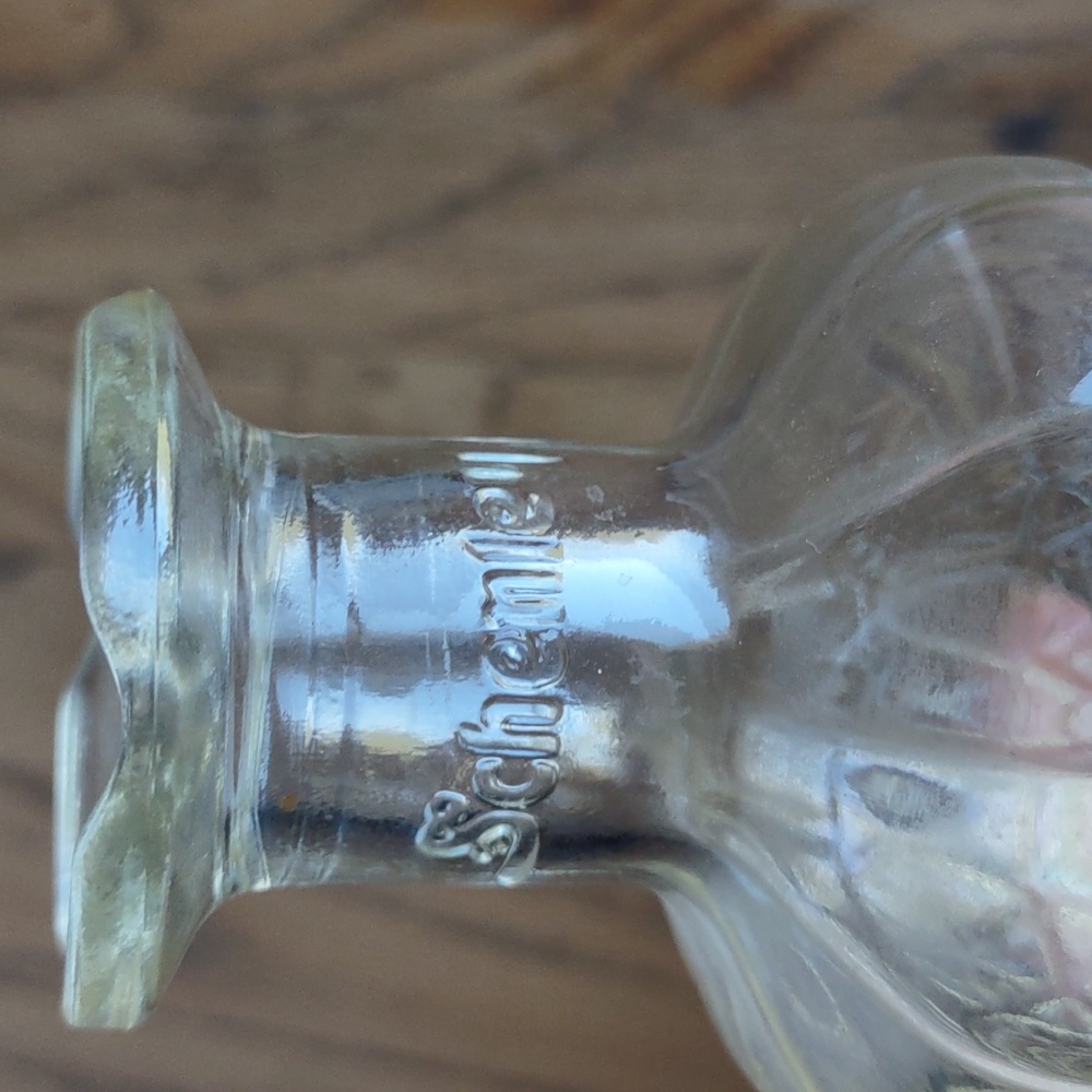 Vintage 1950's Schenley Reserve Whiskey Quilted Liquor Bottle - Picture 5 of 5